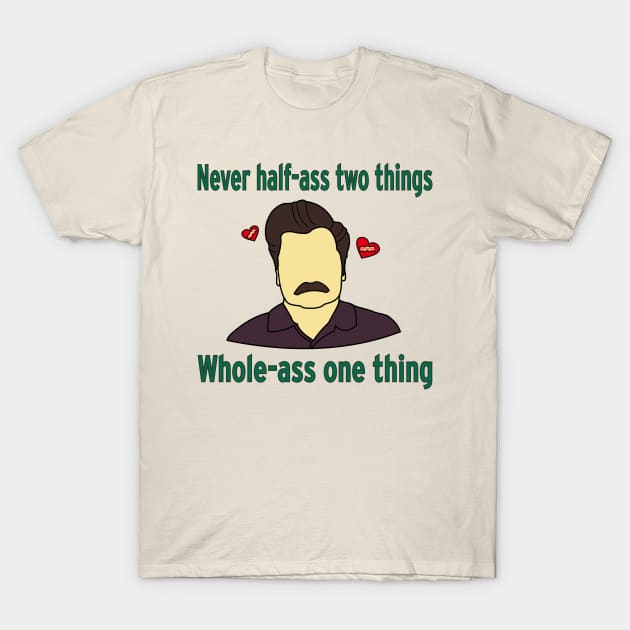 Ronald Ulysses Swanson T-Shirt by Brunaesmanhott0